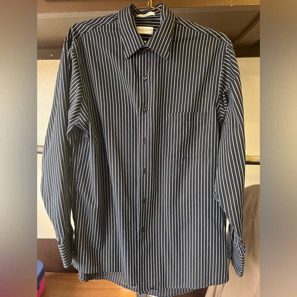 Men's L/S Button Down Dress Shirt